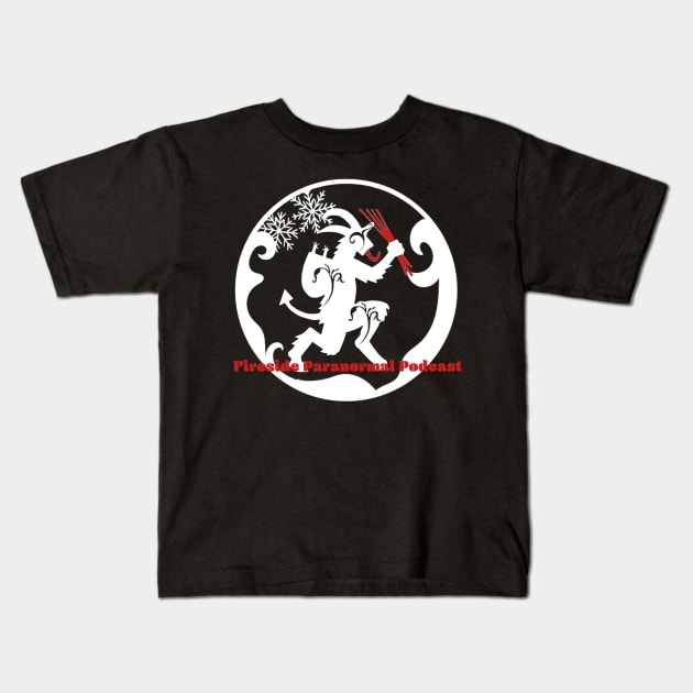 Krampus Fireside Kids T-Shirt by Fireside Paranormal